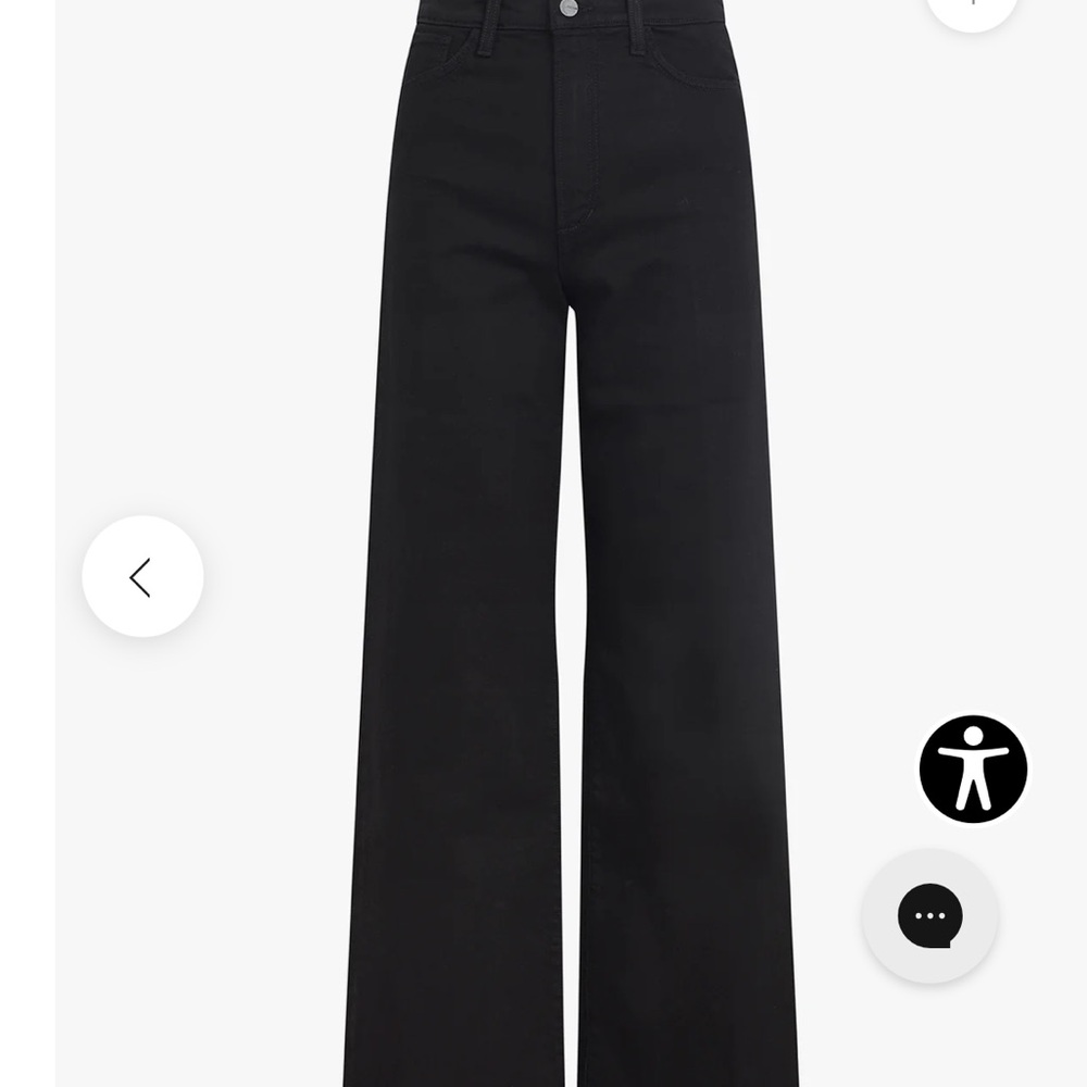 Joe’s Jeans
THE MIA PETITE
PETITE HIGH RISE WIDE LEG 
VINTAGE STRETCH 
BLACK